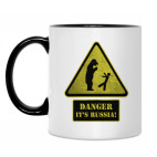 Кружка двухцветная