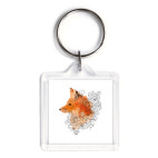 Акварельная лиса