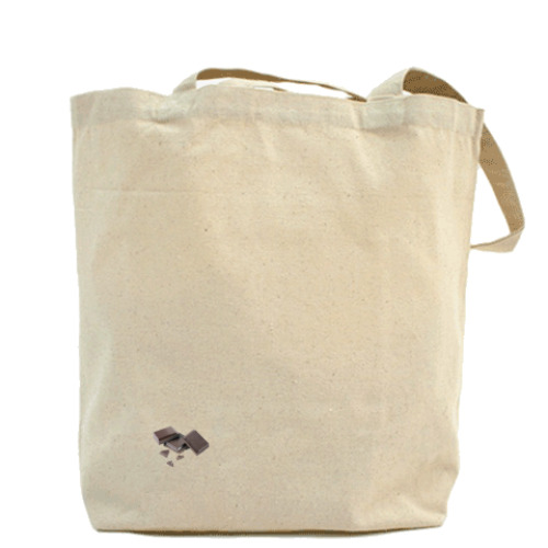 Сумка шоппер с принтом  'I love Chocolate'