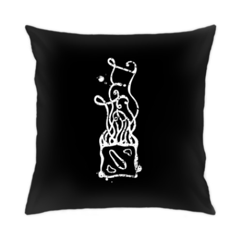 Подушка с принтом Dota-Life. Гранж.