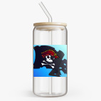 Банка с бамбуковой крышкой