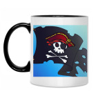 Кружка двухцветная