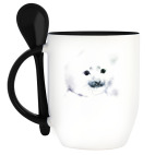 Кружка с ложкой