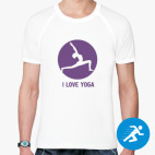 Мужская спортивная футболка