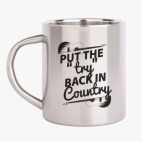 Кружка металлическая