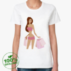 Женская футболка органик