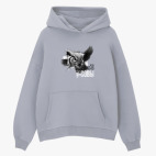 Толстовка худи оверсайз