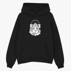 Толстовка худи оверсайз