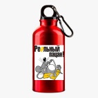 Металлическая бутылка 400 мл UV-DTF