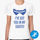 Женская спортивная футболка