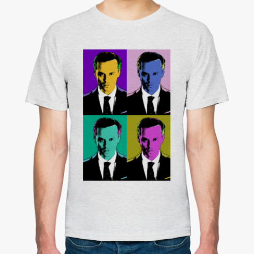 Футболка с принтом Шерлок(sherlock)