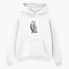 Толстовка худи оверсайз