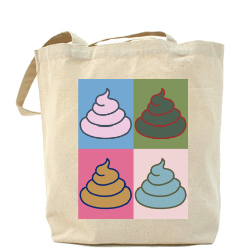 Сумка шоппер с принтом 'Энди Уорхол'