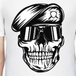 skull in beret