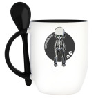 Кружка с ложкой