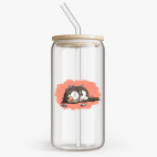 Банка с бамбуковой крышкой