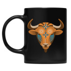 Кружка цветная UV-DTF