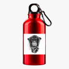 Металлическая бутылка 400 мл UV-DTF