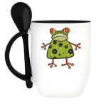 Кружка с ложкой