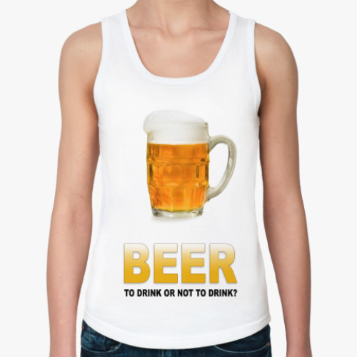 Женская майка Beer