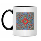 Кружка двухцветная