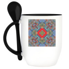 Кружка с ложкой