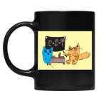 Кружка цветная UV-DTF