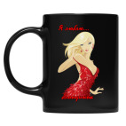 Кружка цветная UV-DTF