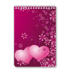 Блокнот А5 Сердца