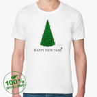 Мужская футболка органик