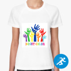 Женская спортивная футболка