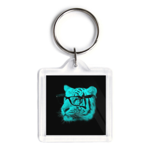 Брелок Тигр в очках