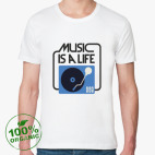 Мужская футболка органик