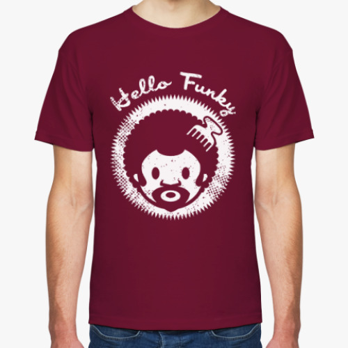 Футболка с принтом Hello Funky