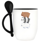 Кружка с ложкой