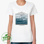 Женская футболка органик