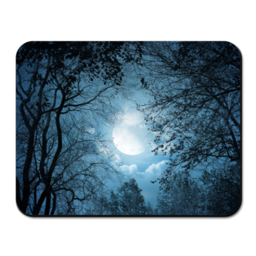 Коврик для мыши с принтом Луна