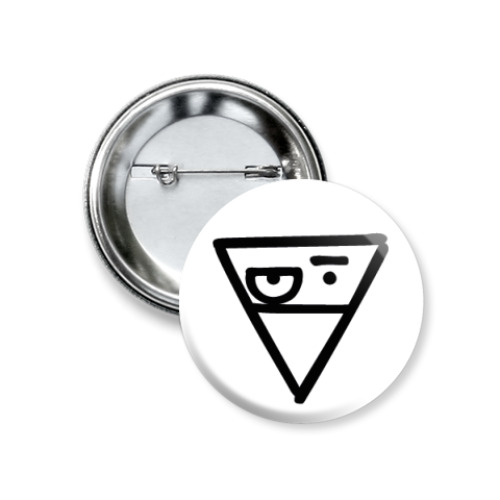 Значок 37мм с принтом  SmileMe