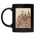 Кружка цветная UV-DTF