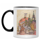 Кружка двухцветная