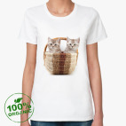 Женская футболка органик