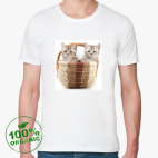 Мужская футболка органик