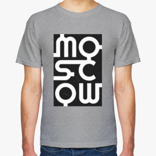 Футболка с принтом Москва (Moscow)
