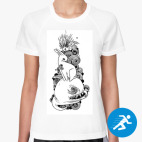 Женская спортивная футболка