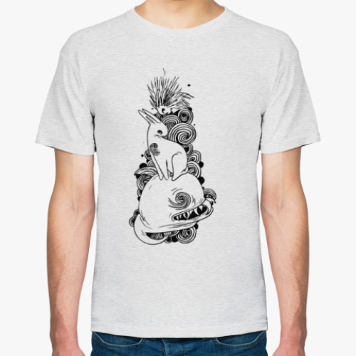 Футболка с принтом  «Живая природа»