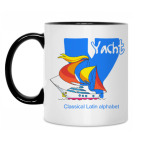 Кружка двухцветная