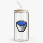 Банка с бамбуковой крышкой