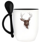 Кружка с ложкой