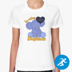 Женская спортивная футболка