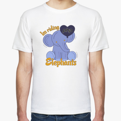 Футболка с принтом Php